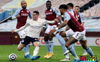 英超曼城客場2-1逆轉(zhuǎn)阿斯頓維拉，20歲福登打入一球表現(xiàn)搶眼